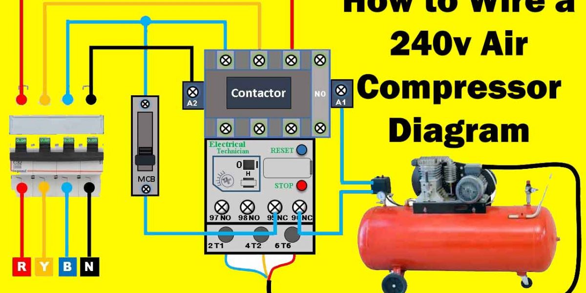 How-to-Wire-a-240v-Air-Compressor-Diagram
